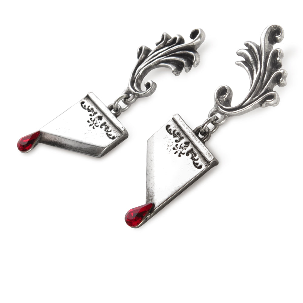 Guillotine Blades Earrings sideview