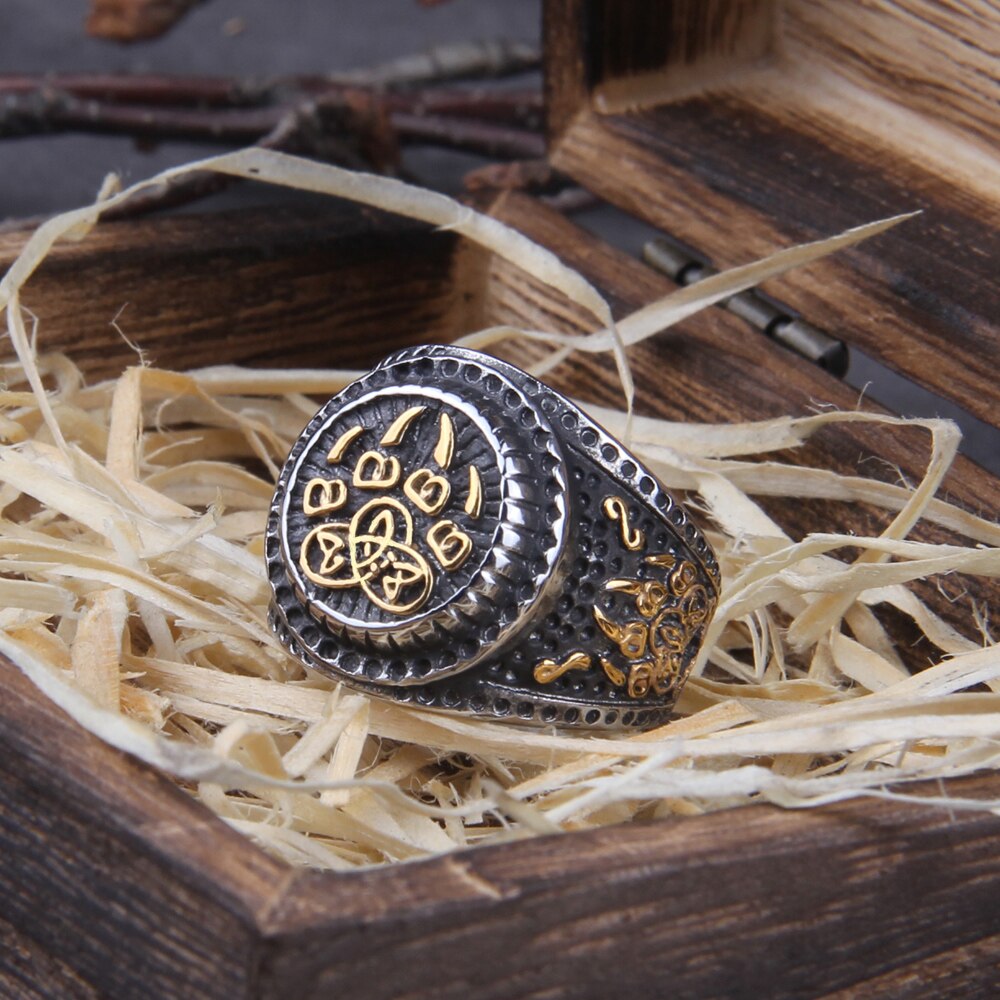 Bear Claw Ring gold