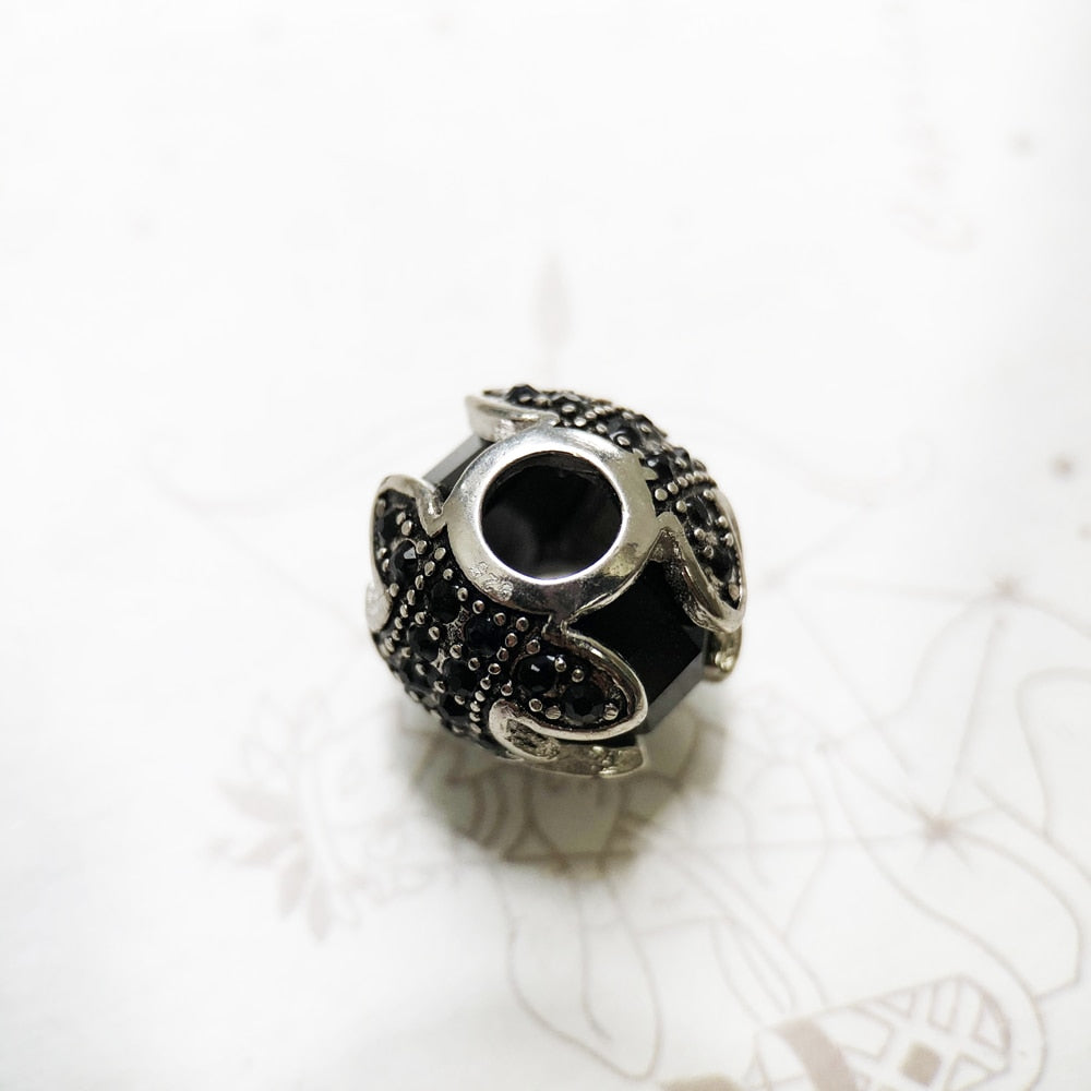 Black Lotus Bead side view