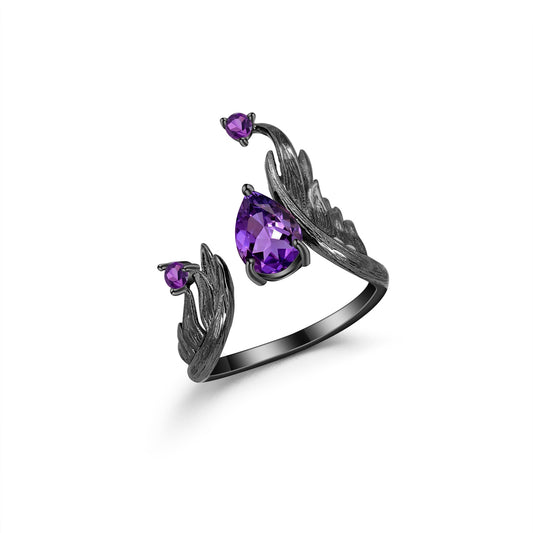 Dark Angel Wings Ring