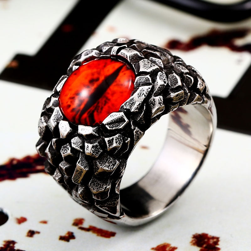 Red Evil Eye Ring