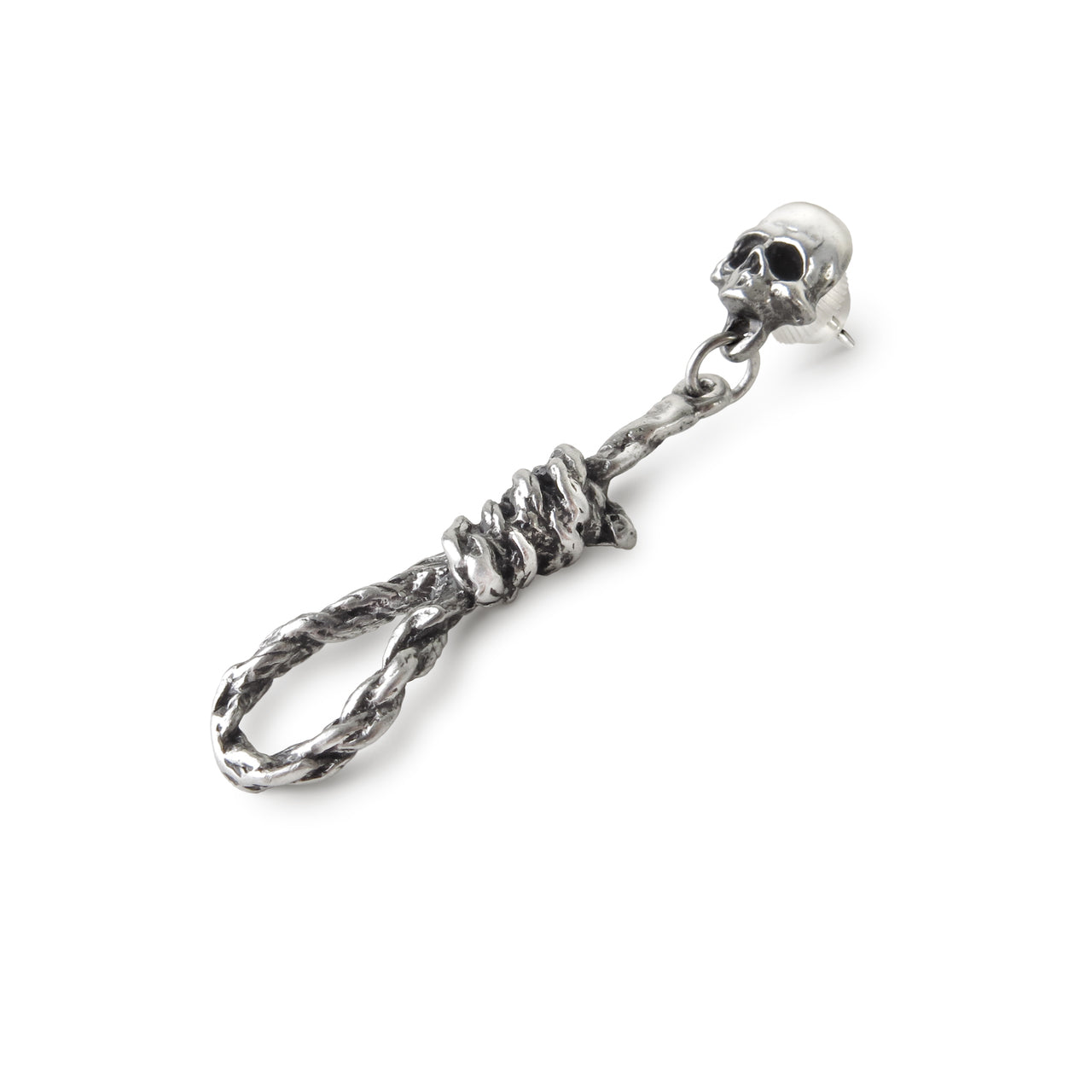 Hang Man's Noose Earring side view