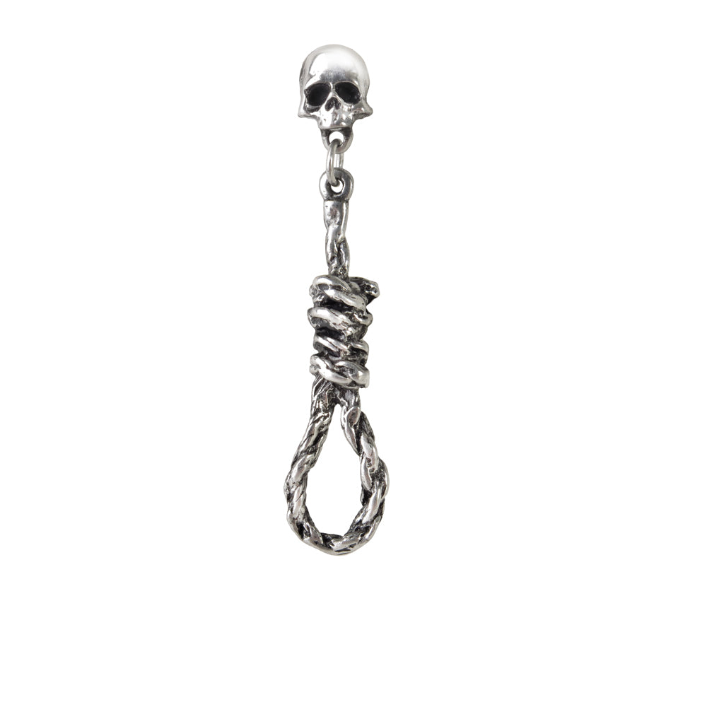 Hang Man's Noose Earring front view