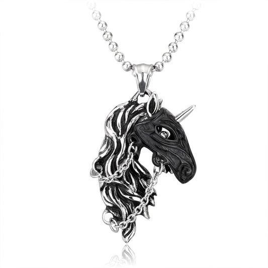 Dark Unicorn Pendant