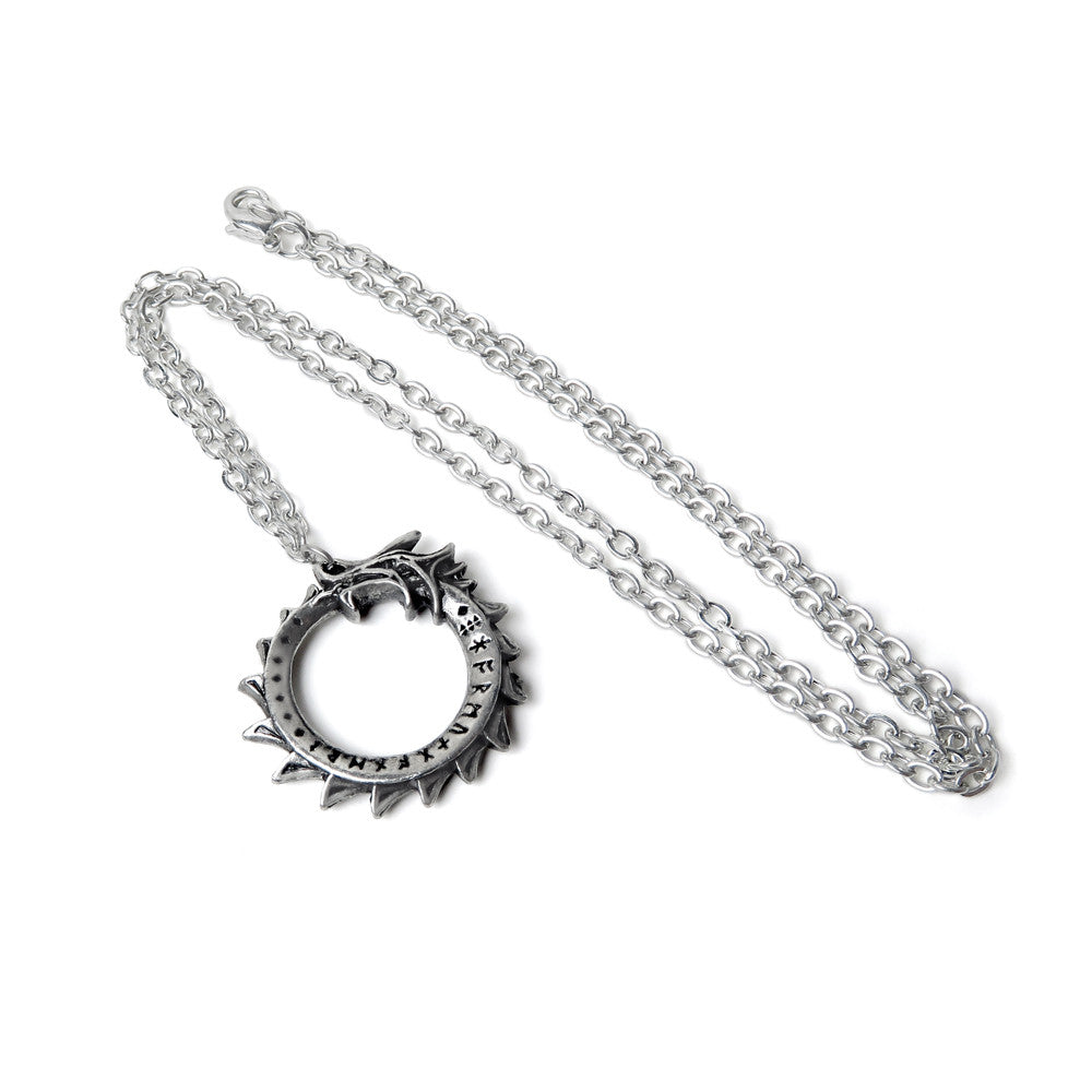 Jormungand Pendant with a chain
