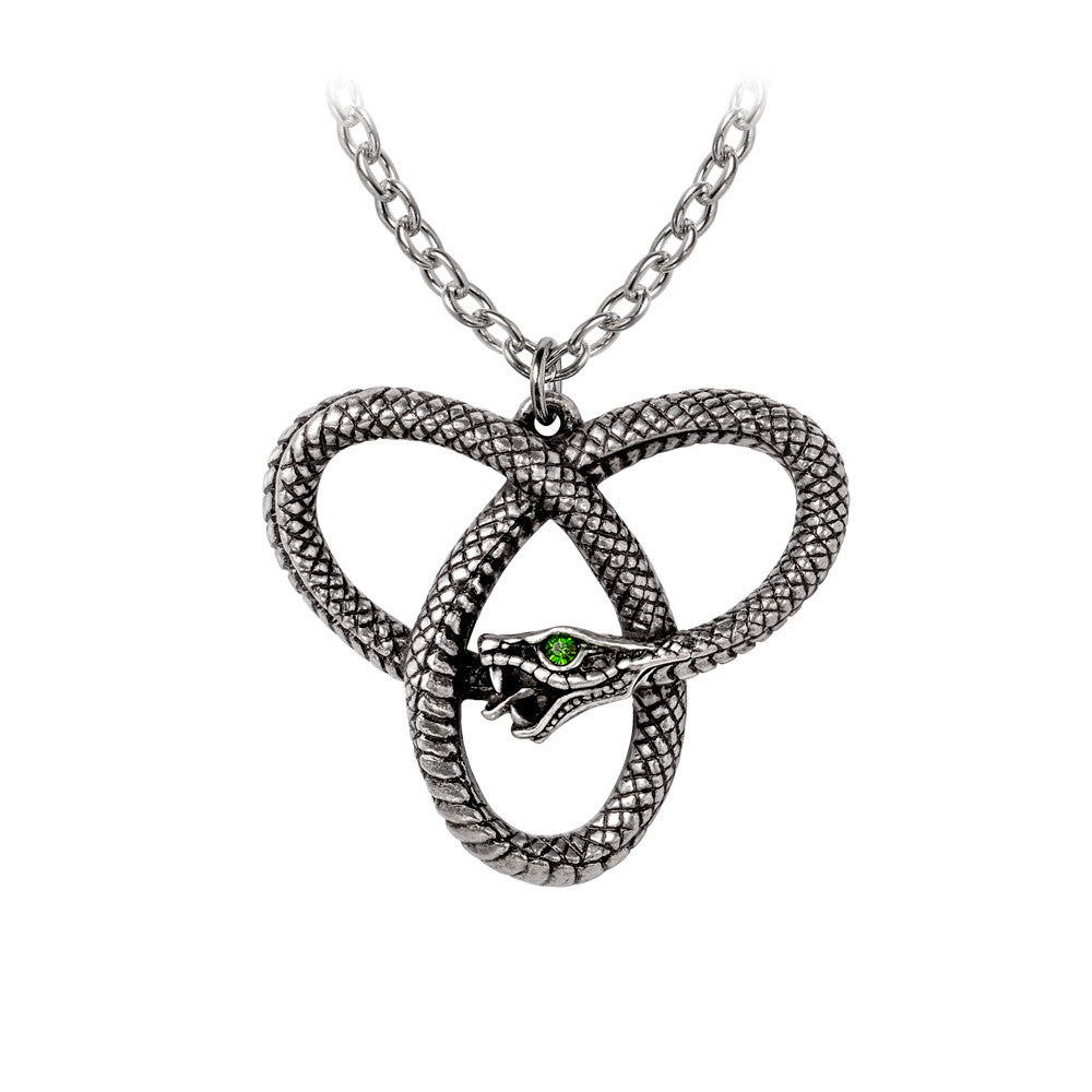 Knotted Snake Pendant