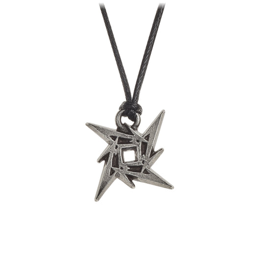 Metallica Ninja Star Pendant close up