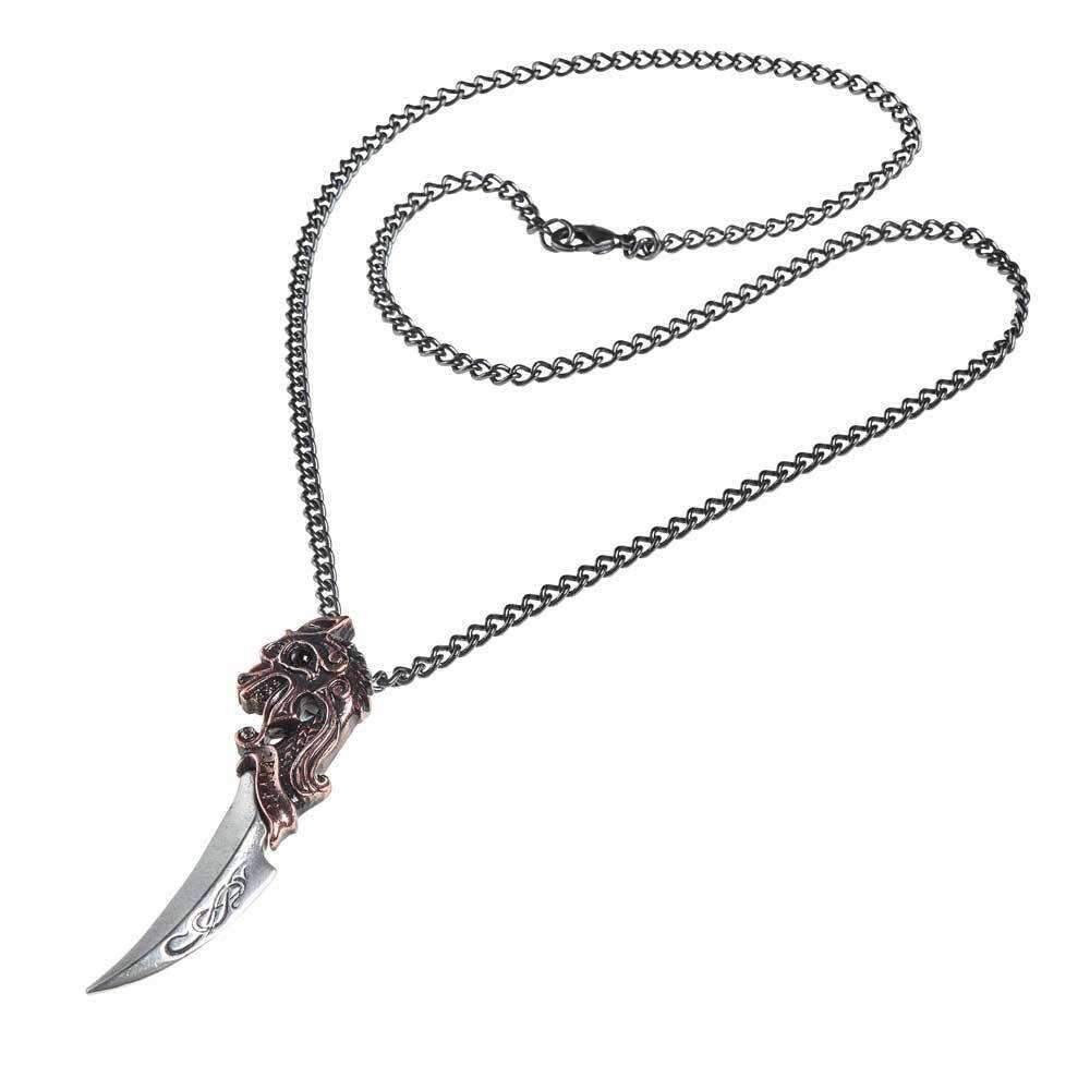 Norse Dagger Pendant with chain