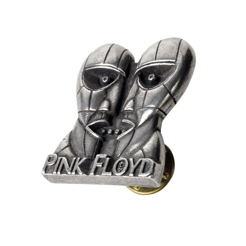 Pink Floyd Division Bell Heads Pin sideview