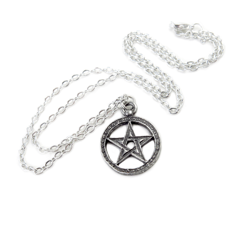 Protective Pentagram Pendant with chain