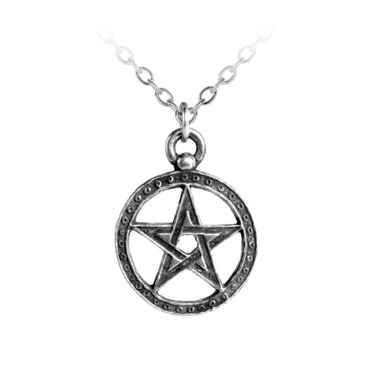 Protective Pentagram Pendant close up