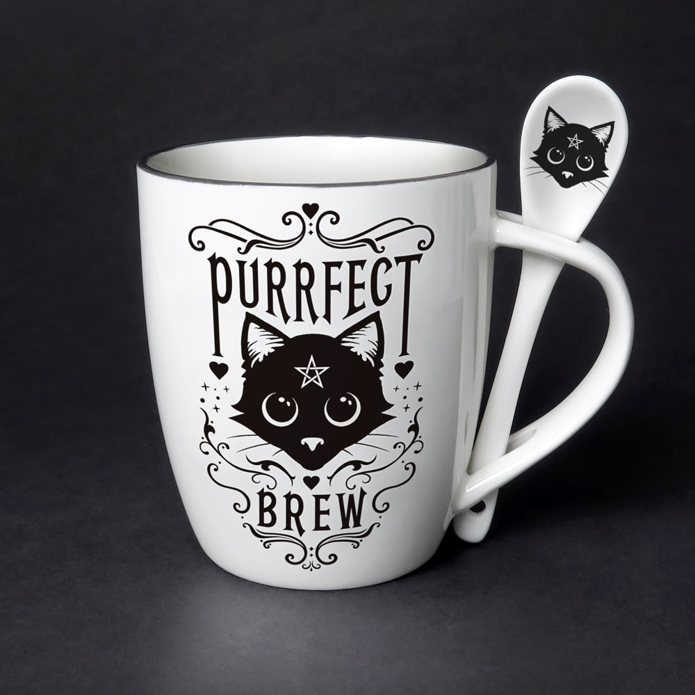 Purrfect Brew Tea Cup