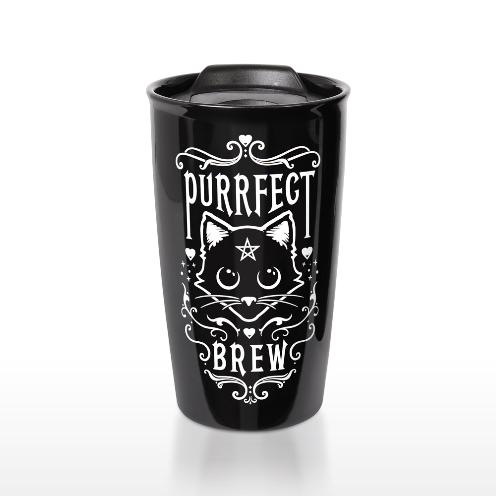 Purrfect Brew Double Walled Mug