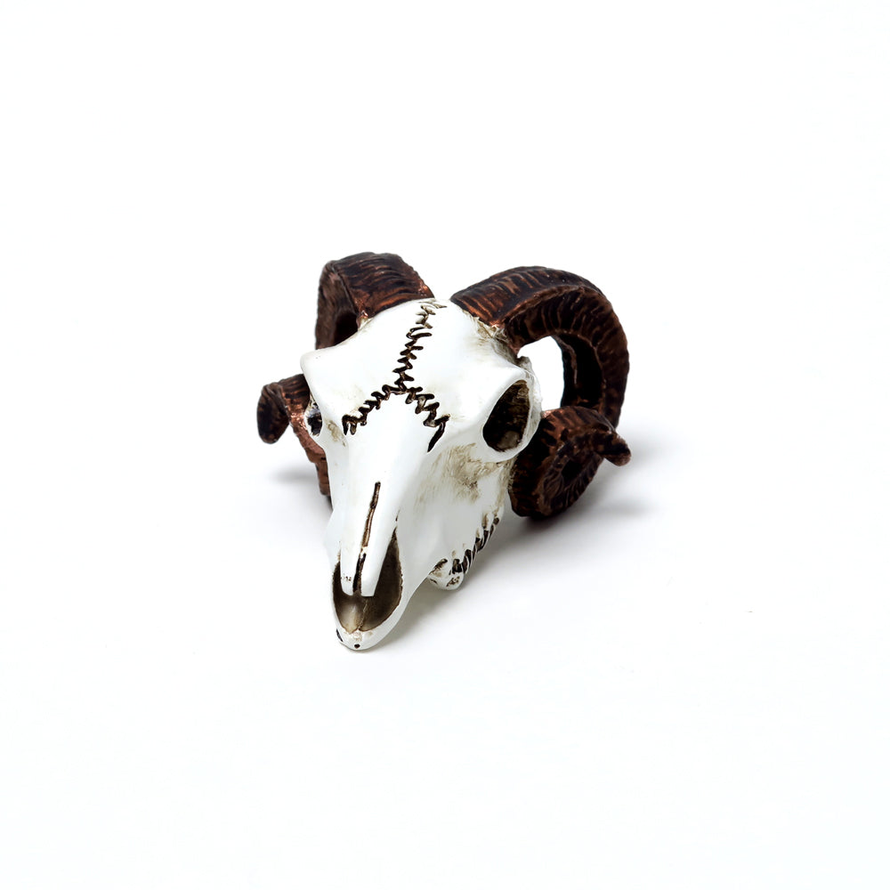 Ram Skull Statue