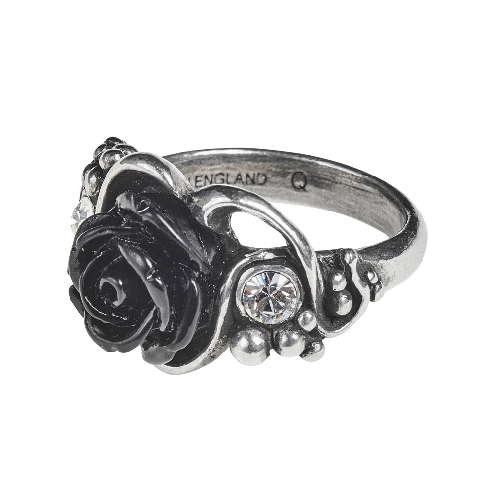 Rose And Vine Ring side view