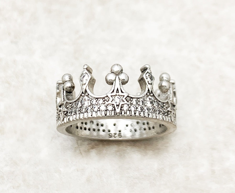 Royal Crown 925 Sterling Silver Ring