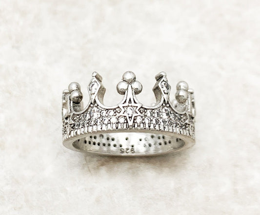Royal Crown 925 Sterling Silver Ring