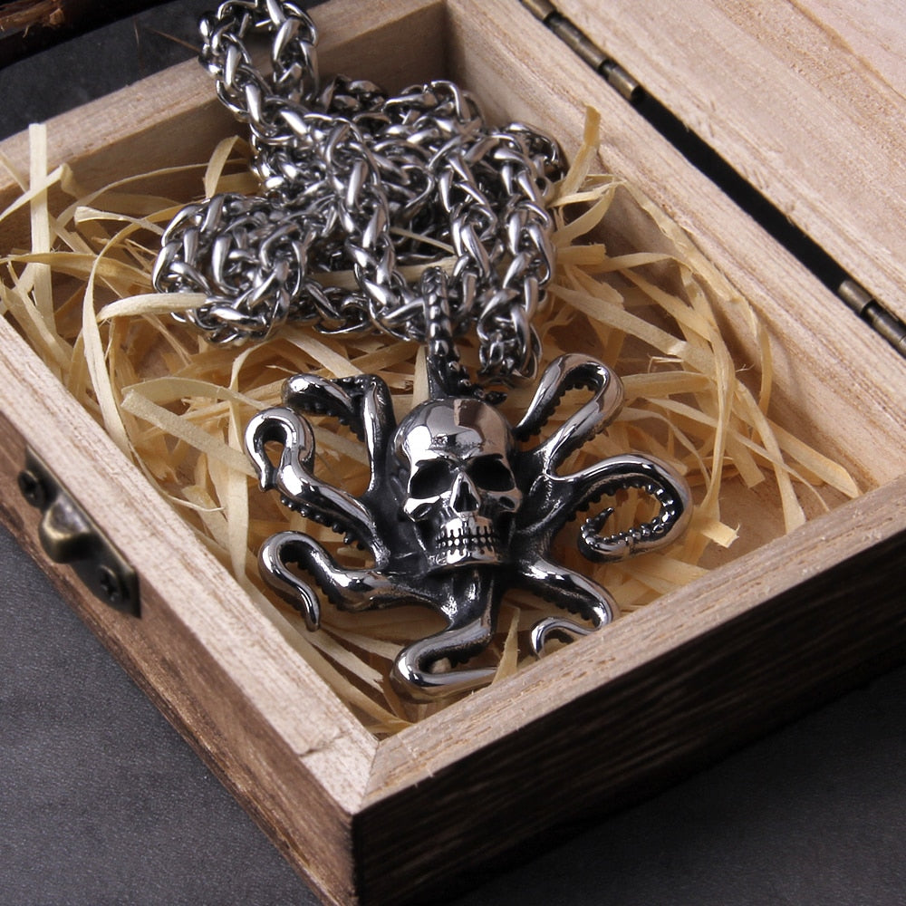 The Kraken's Skull Necklace