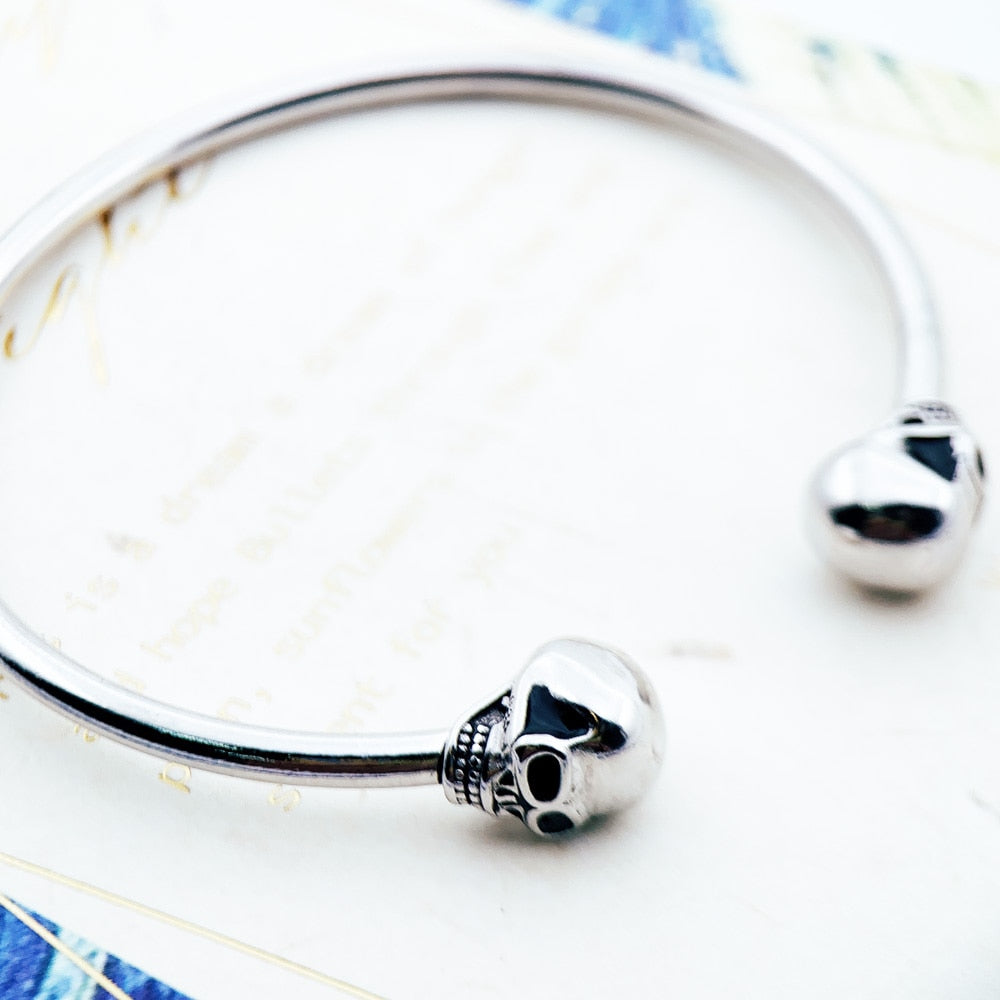 Skull Head Bangle