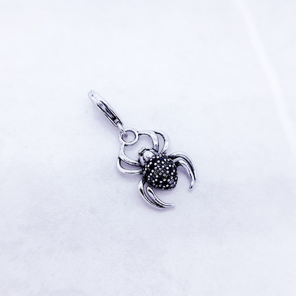 Spider Dangle Charm side view