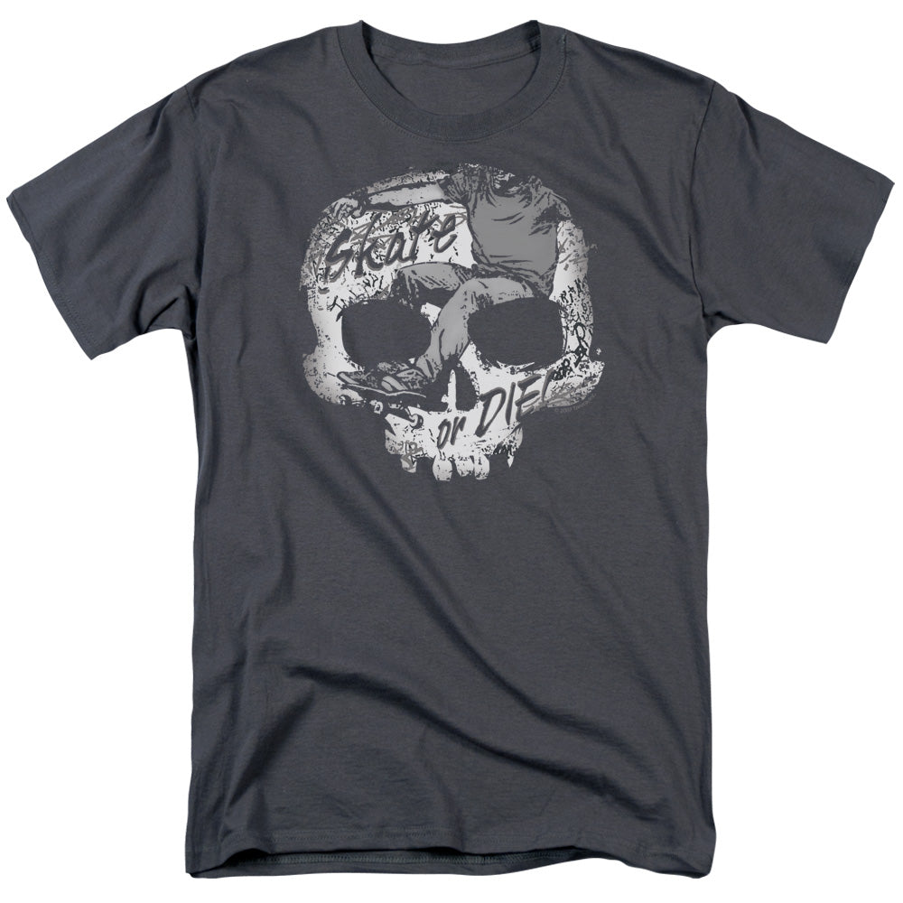 Skate Or Die Skull Head T-Shirt