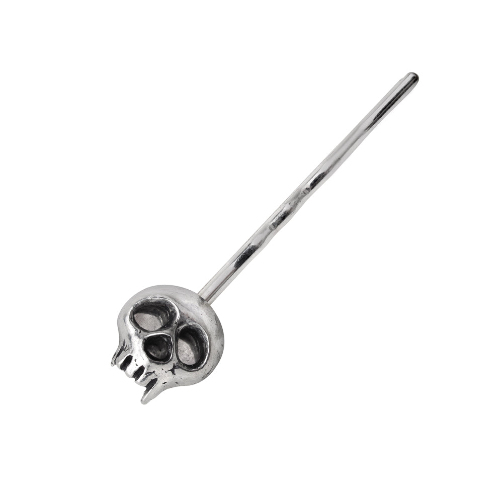 Skull Hair Grip front view