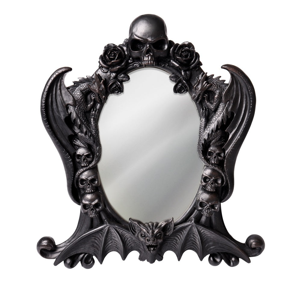 Spectral Skull Mirror front view
