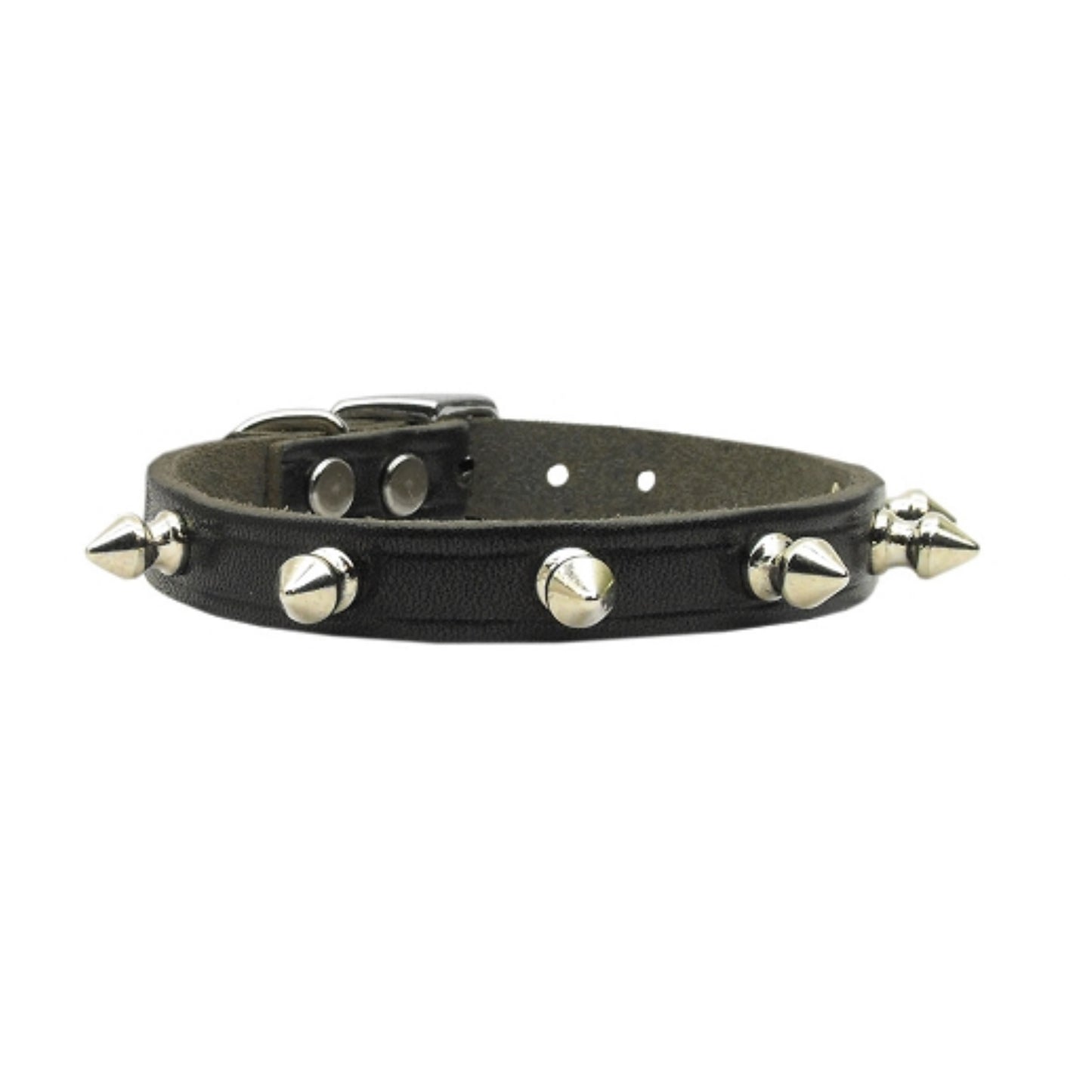 Spike Leather Dog Collar