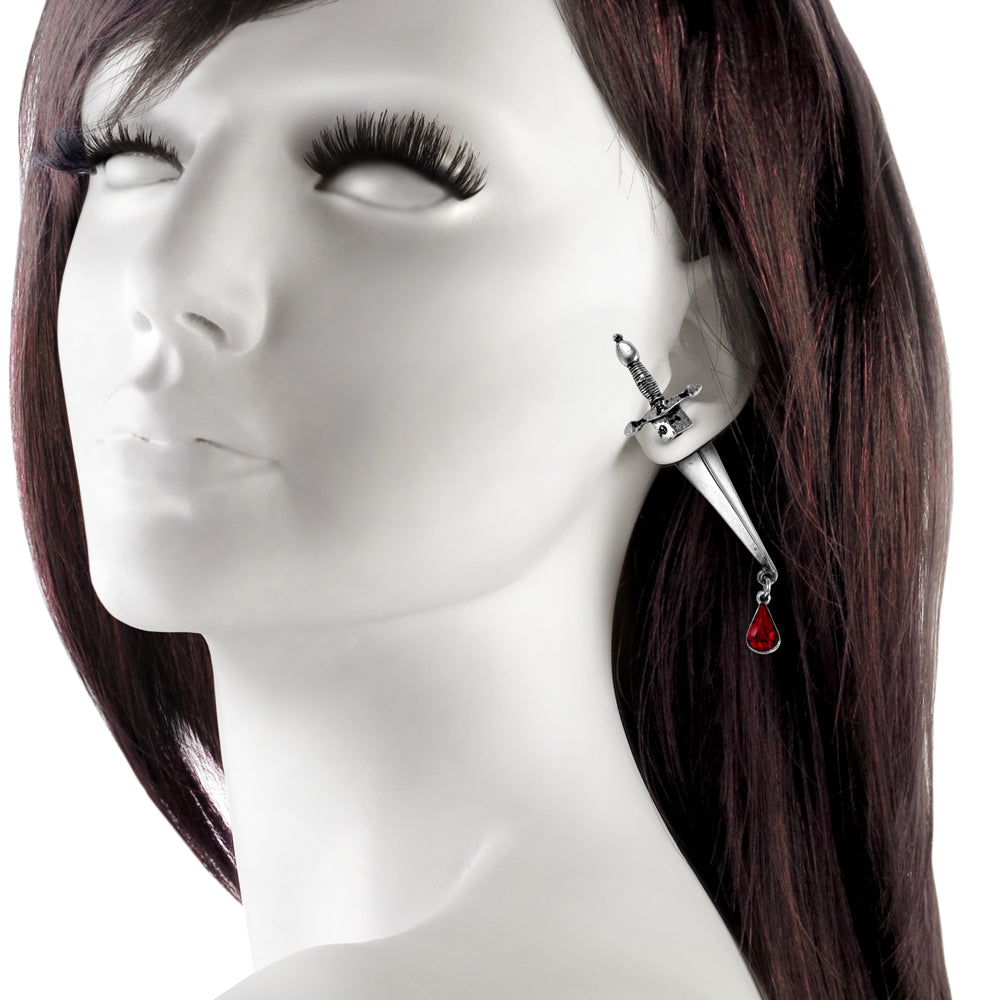 Sword And Blood Earring head view