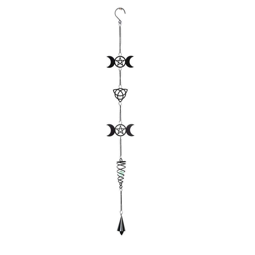 Triple Moon And Star Hanging Decoration