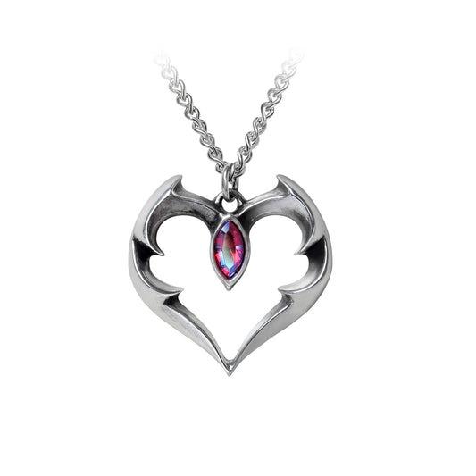 Vampire Heart Pendant Close up