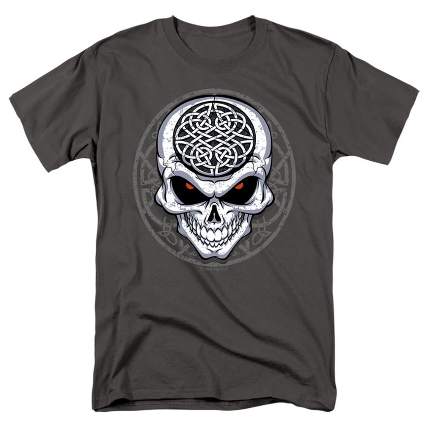 Viking Knot Skull Head T-Shirt