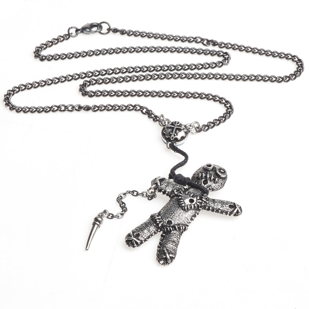 Voodoo Doll Pendant with chain