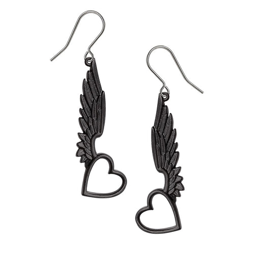 Winged Hearts Earrings