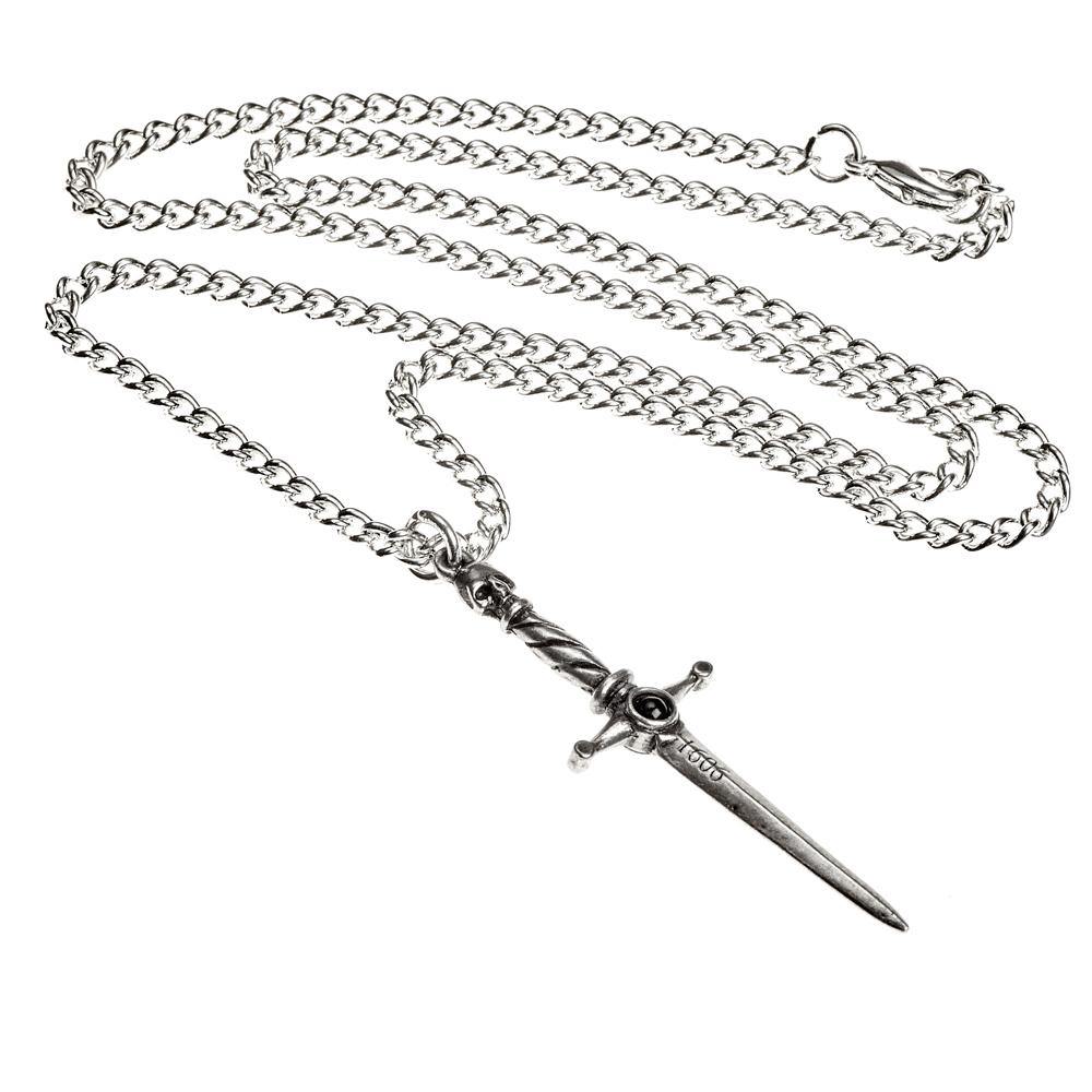 Dagger Pendant with chain