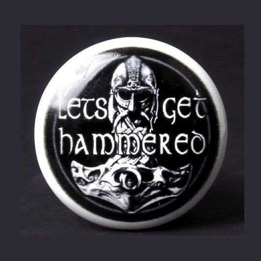 Lets Get Hammered Bottle Stopper