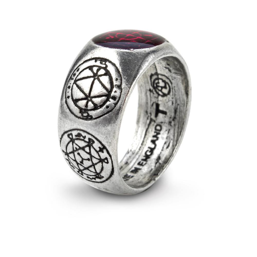 Magical Talismans Ring standing up