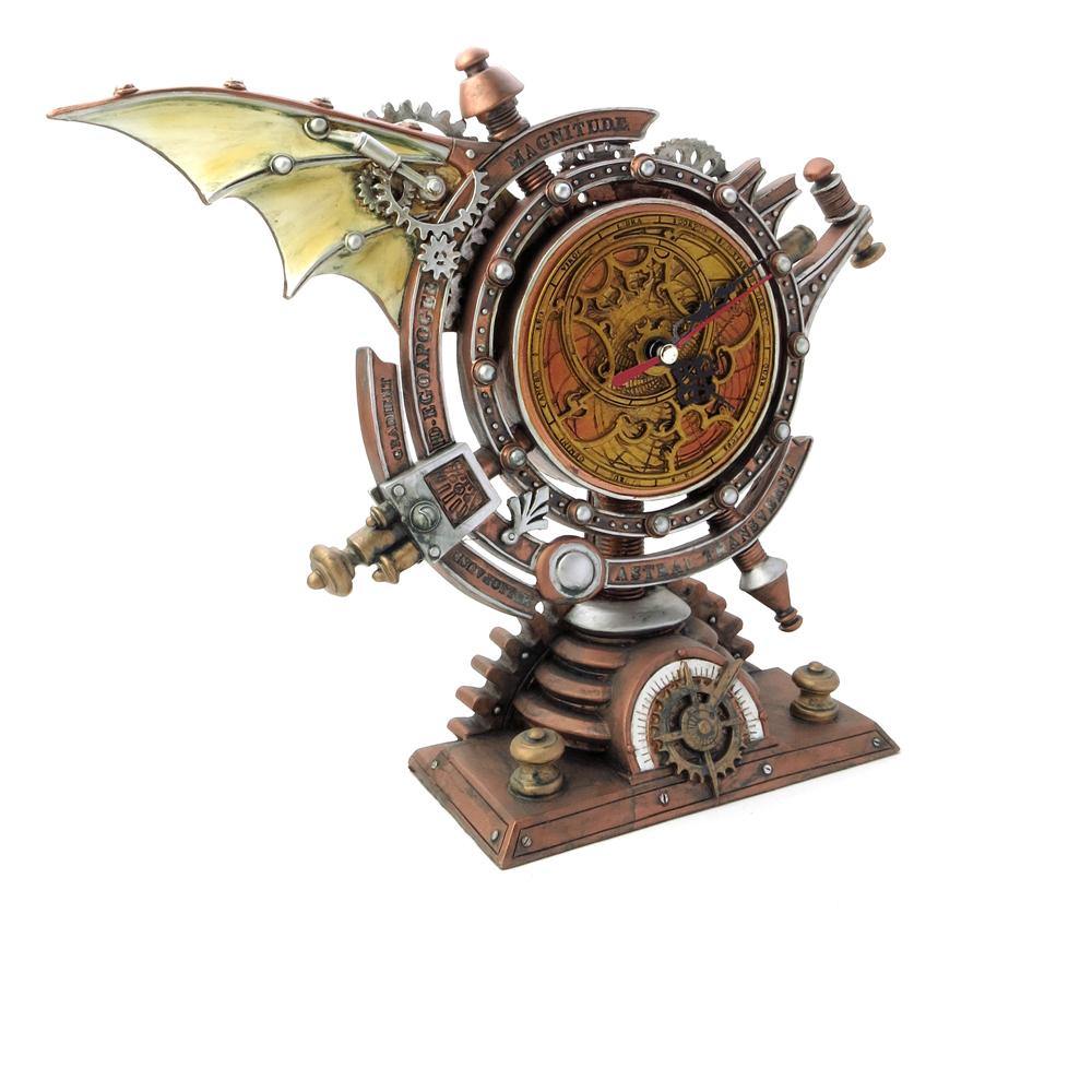 The steampunk Clock - Clearly Geek