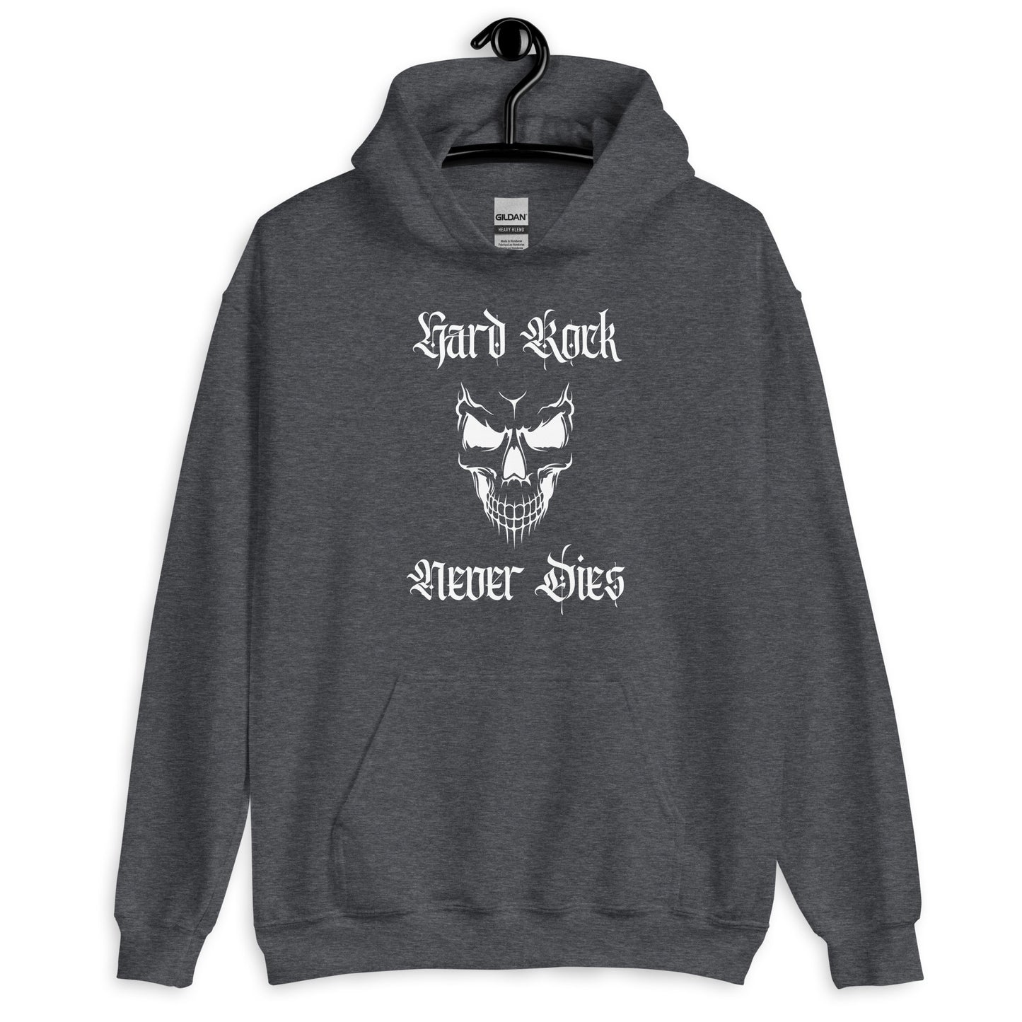 Hard Rock Never Dies Hoodie dark gray